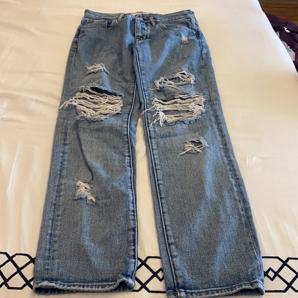 PacSun Ripped Boyfriend Jeans - Picture 4 of 5